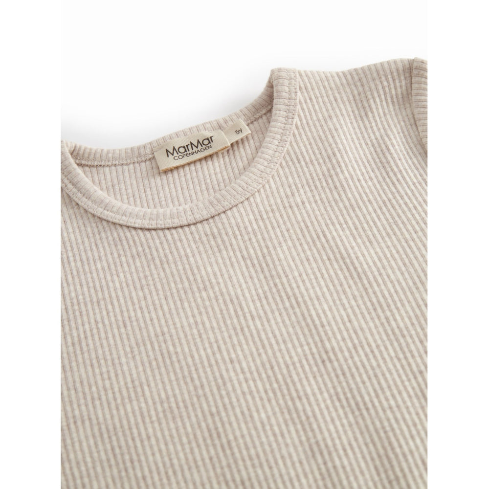 Køb MarMar Modal Melange Light Beige Mel. Plain T-shirt