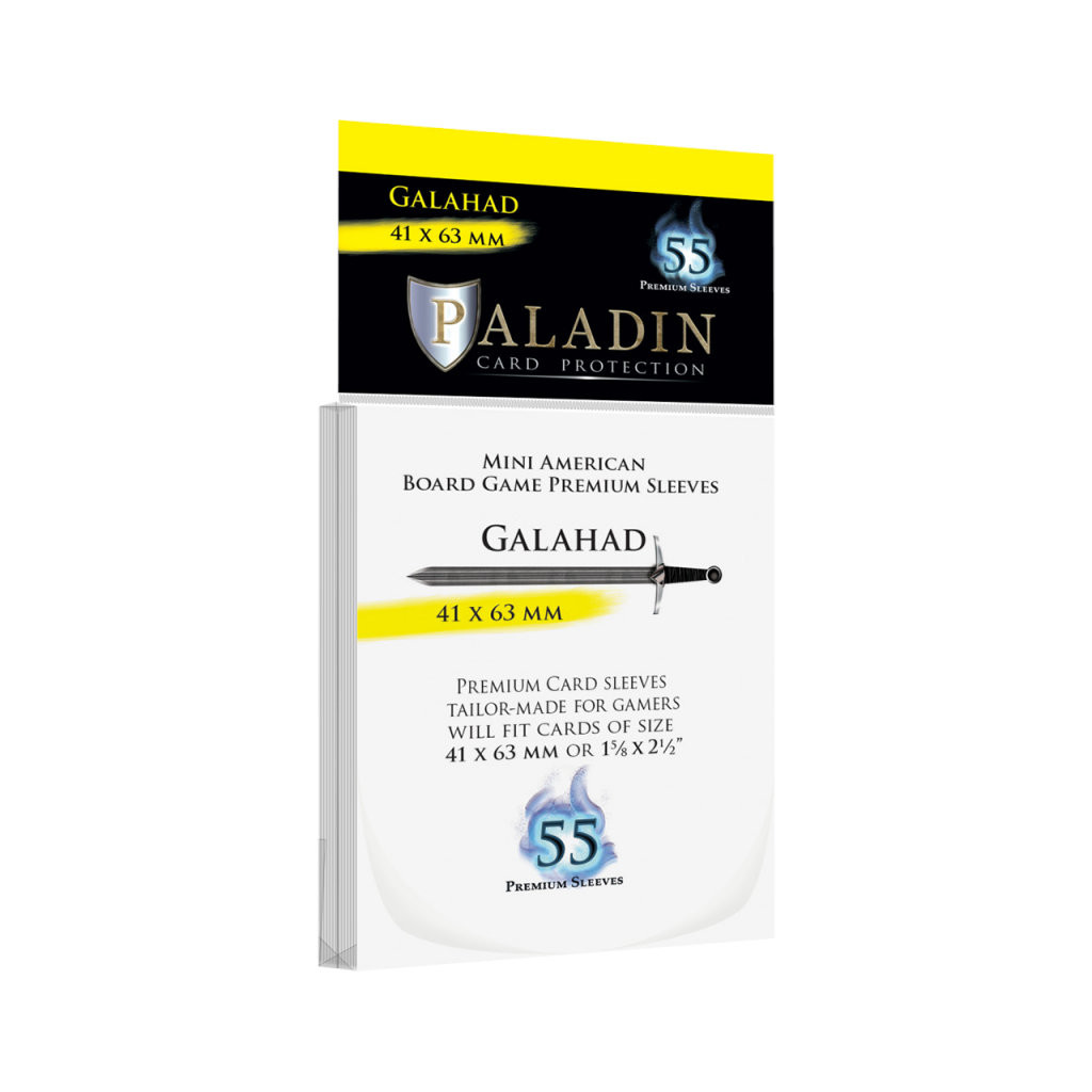 55 Protège Cartes Paladin - Galahad - Mini American 41 x 63 mm