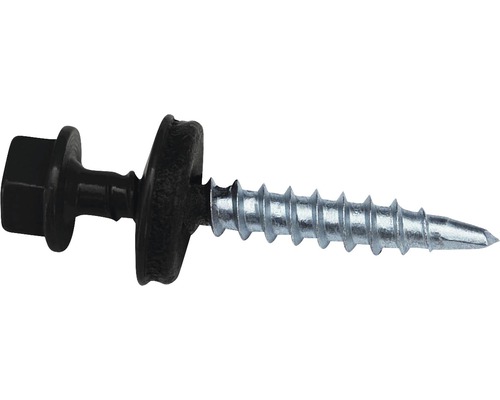 PRECIT schroeven 4,8 mm x 20 mm gitzwart RAL 9005 Verpakking = 250 stuks