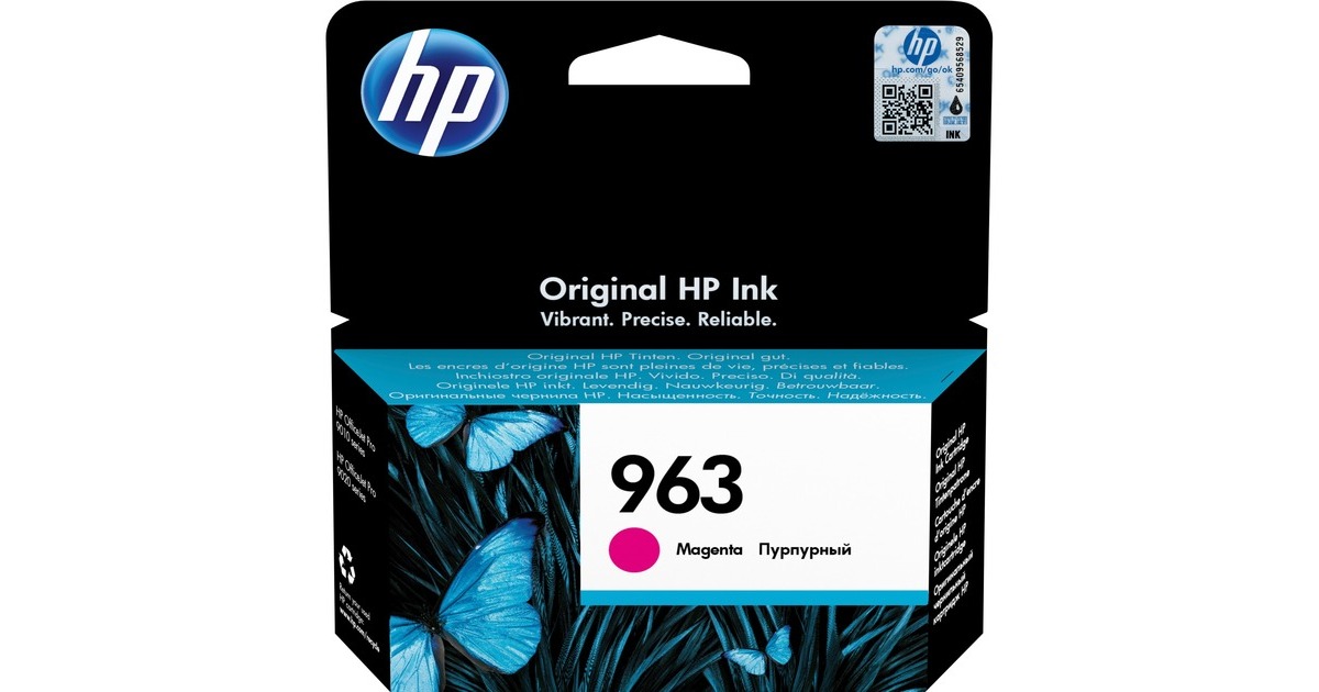 HP963 magenta inktcartridge  (3JA24AE)