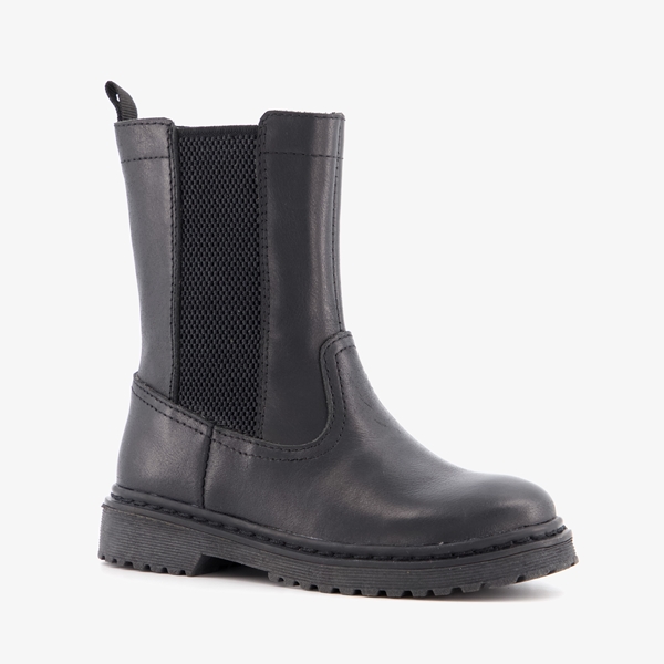 TwoDay leren meisjes chelsea boots