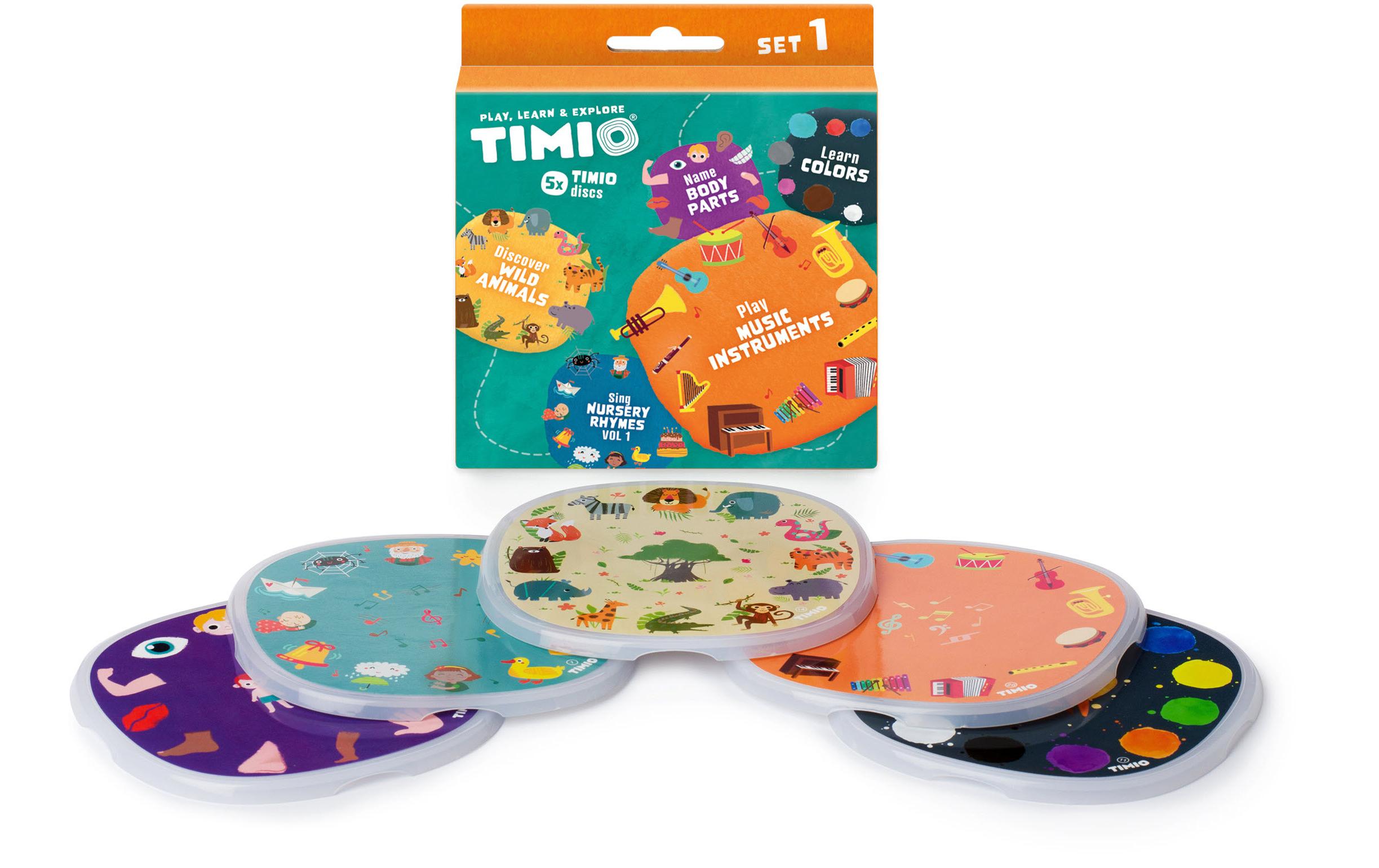 Audio Disc Set 1 (5 Discs)Set mit 5 Discs für den edukativen Audio- und Musikplayer