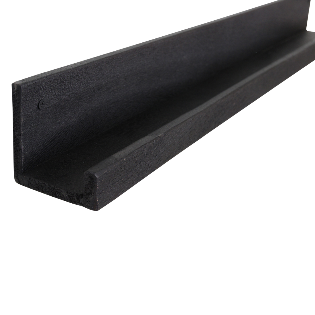 Wandplank Factory zwart S set van 2 - ACFW68