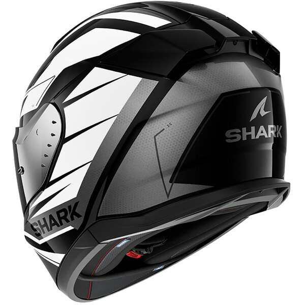 Shark - Casque D-Skwal 3 Sizler Gris brillant / Blanc / Noir