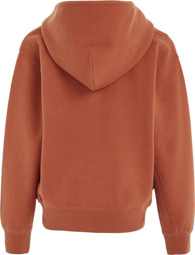 Calvin Klein Zip-through sweatshirt with badge logo Gan