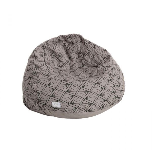 Markland Pufe Pure Muslin Grey lines