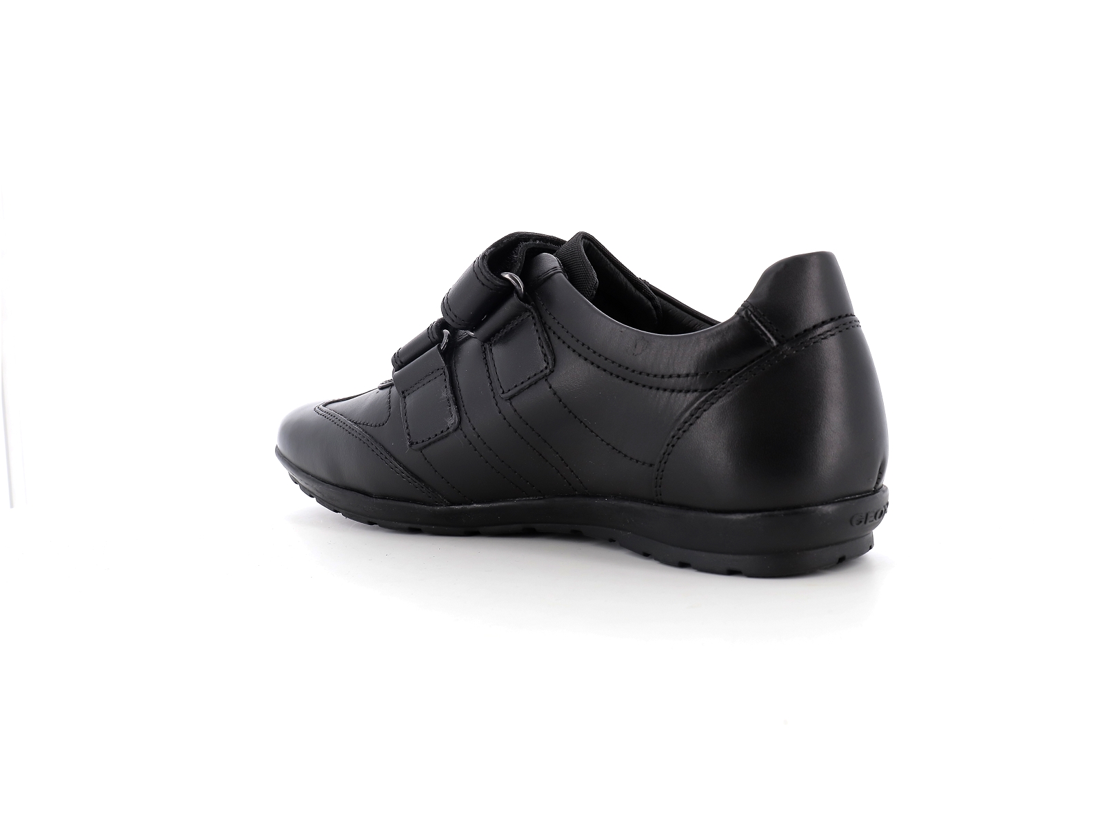 Geox-U SYMBOL-U74A5D Cuir Noir