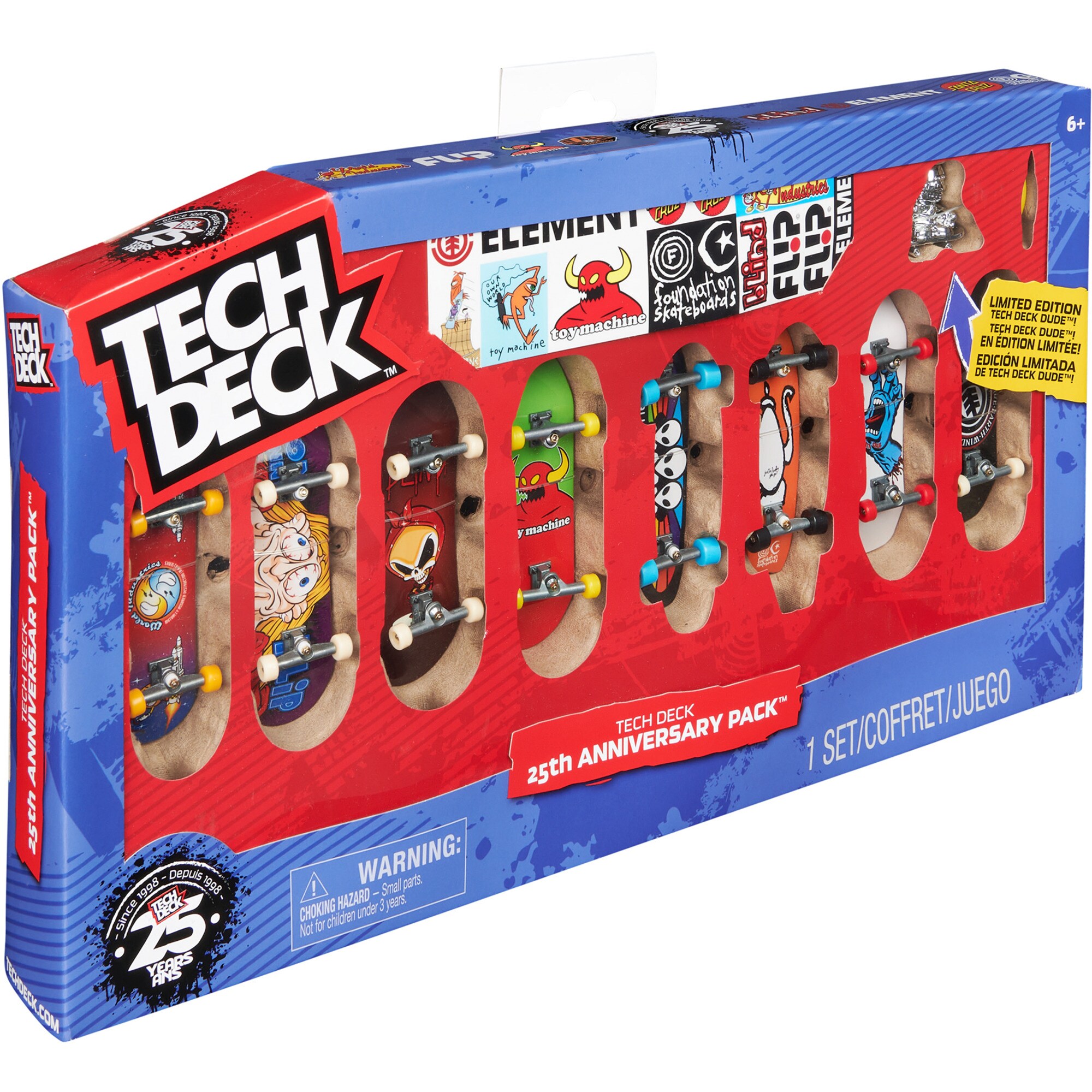 Spin Master Spielfahrzeug Tech Deck - 25th Anniversary Pack