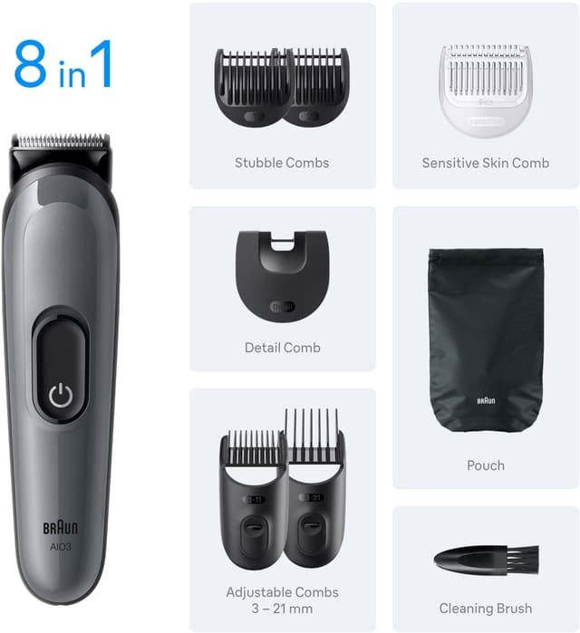 Braun All-in-One Series 3 kropstrimmer AIO3540