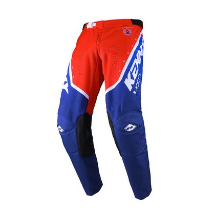 Pantalon cross Kenny TRACK - FOCUS - ENFANT - Bleu / Blanc