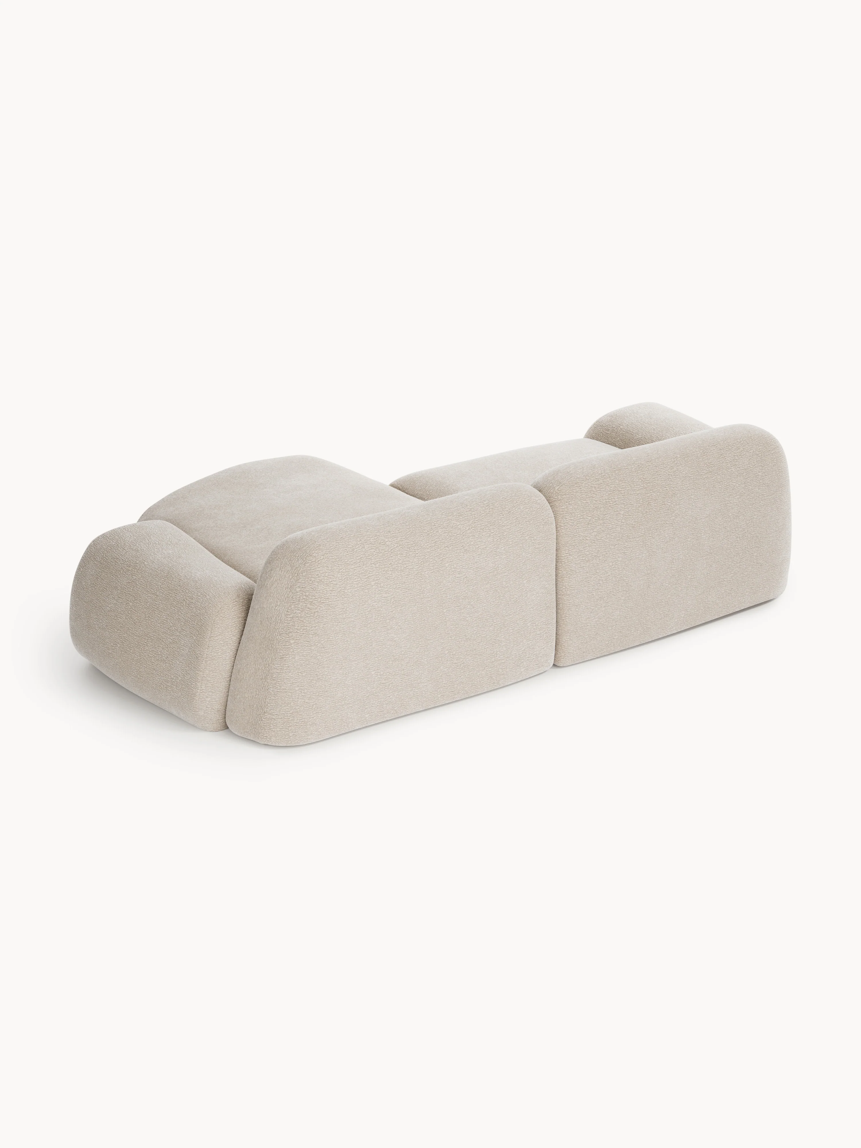 Modulaire hoekbank Wolke (3-zits)