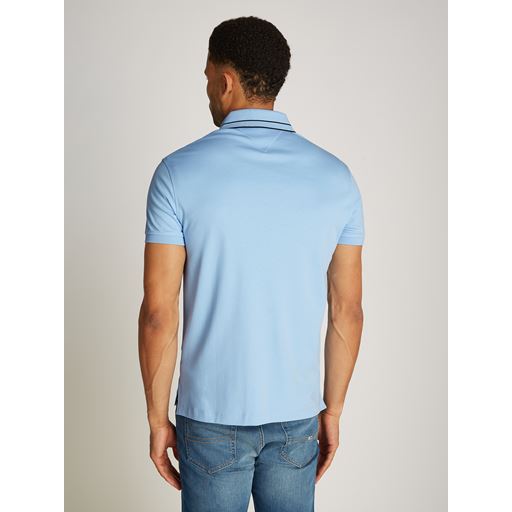 Tommy Hilfiger Monotype Interlock Polo, Vessel Blue, S