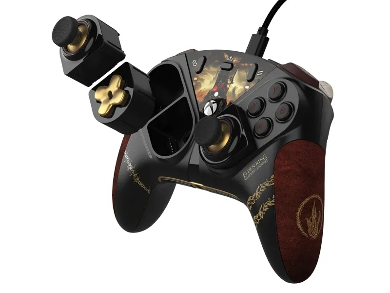 Thrustmaster ESWAP X2 ELDEN RING, Gamepad, PC, Xbox, Tilbageknap, D-måtte, Retningsknapper, Hjemknap, Afbryderknap, Knappen Nulstil, Ledningsført, USB, USB Type-C