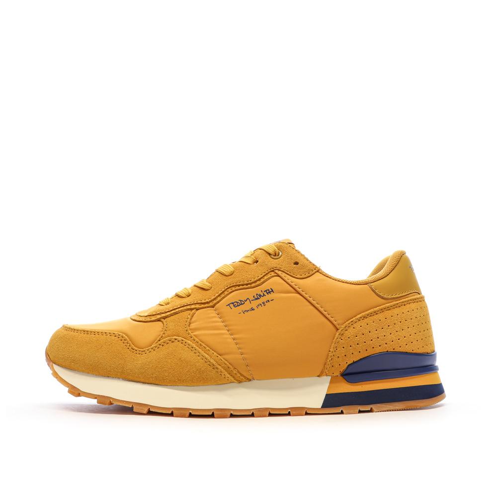 Teddy Smith Baskets Jaune Homme Teddy Smith Yellow