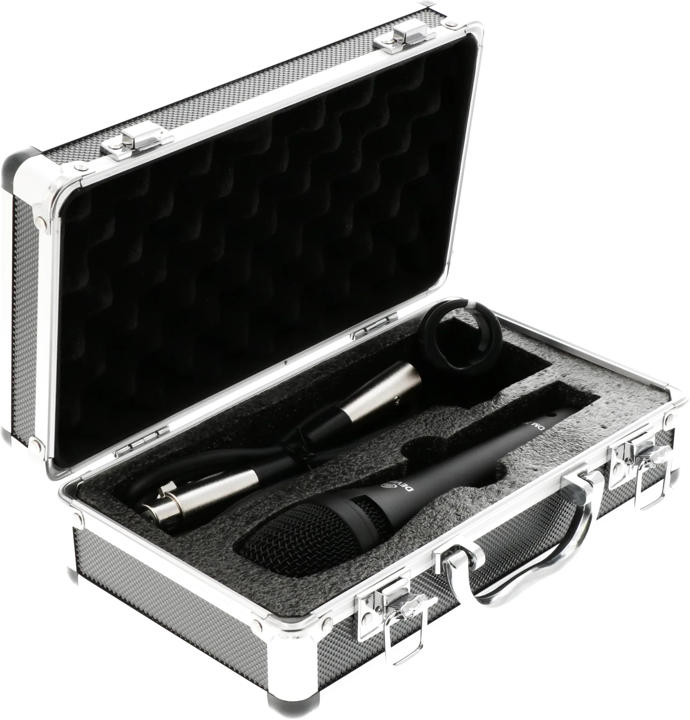 Devine DM 70 met USB-interface, koptelefoon en broadcaststatief