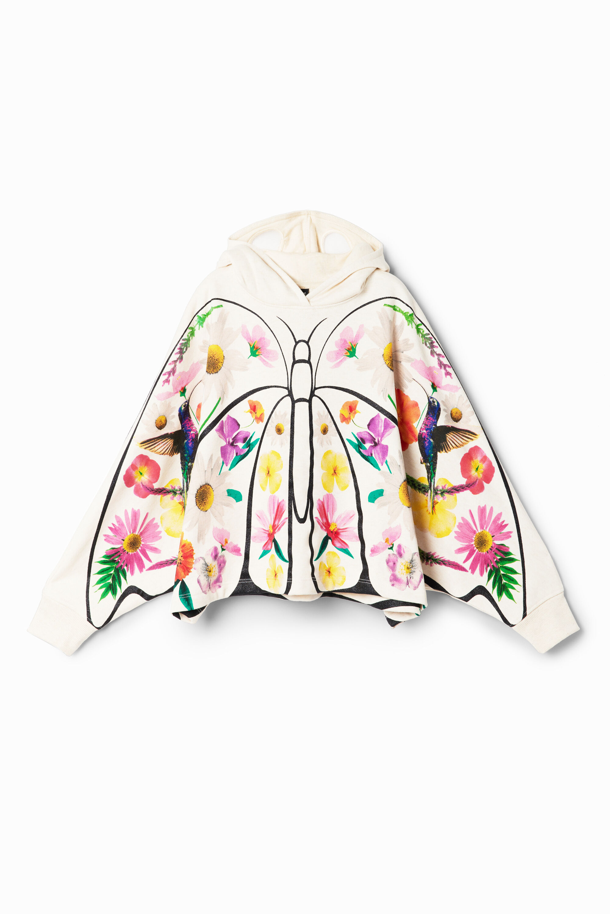 Sweat-shirt oversize papillon