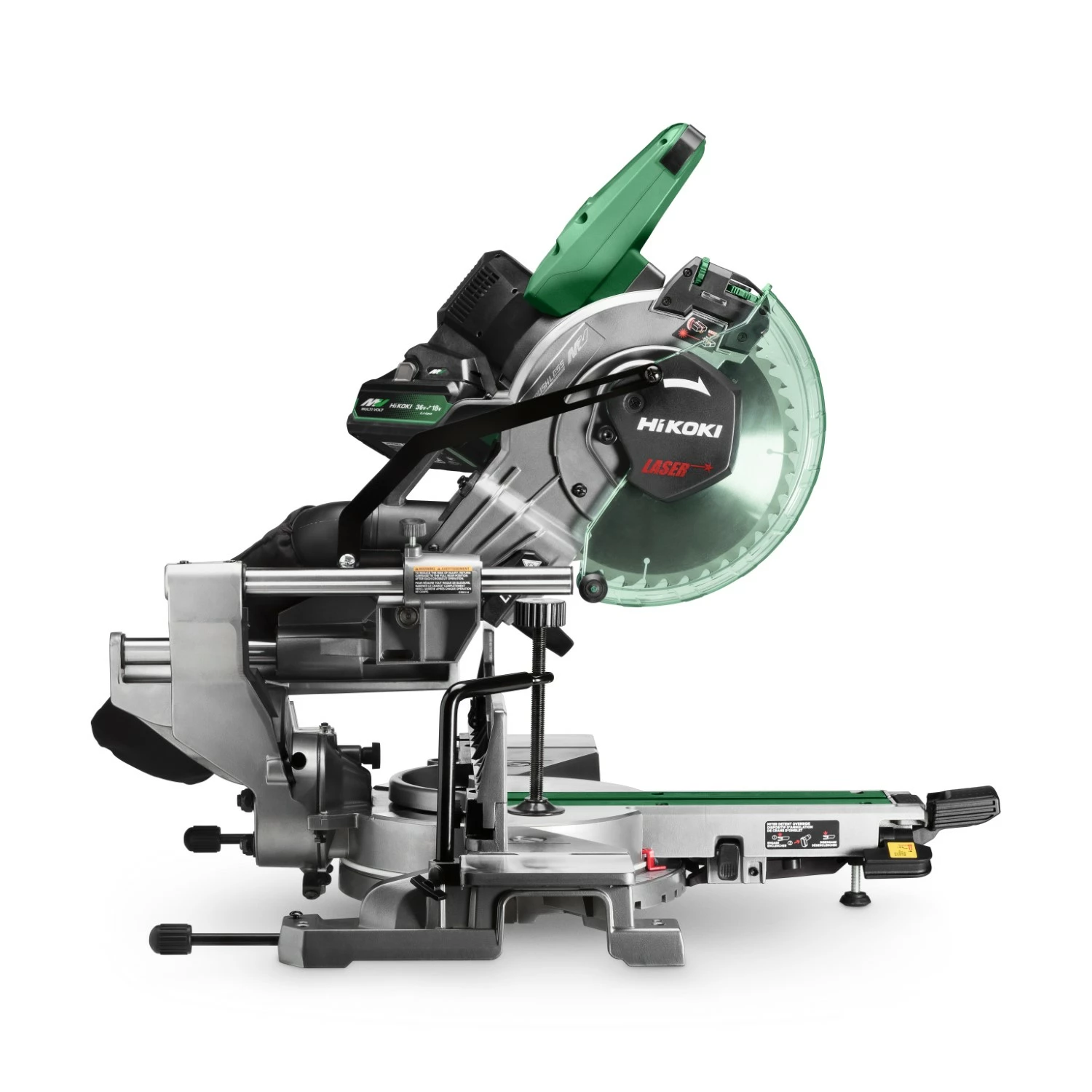 HiKOKI C3610DRAWAPZ Accu Afkortzaag  36V / 4.0 Ah / 255 mm / MULTI-VOLT   ET36AW0Z