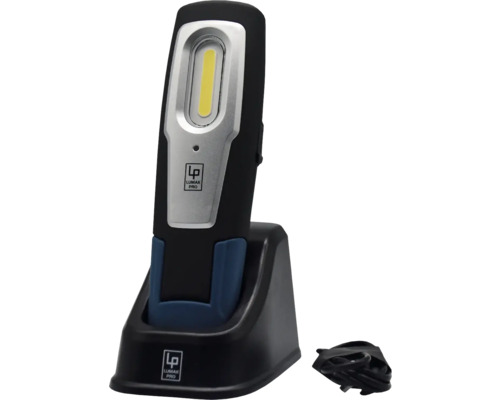 LUMAK PRO LED oplaadbare werklamp 250+600 lm laadstation USB-C LD4.5-1.8h 65K IP54 IK07