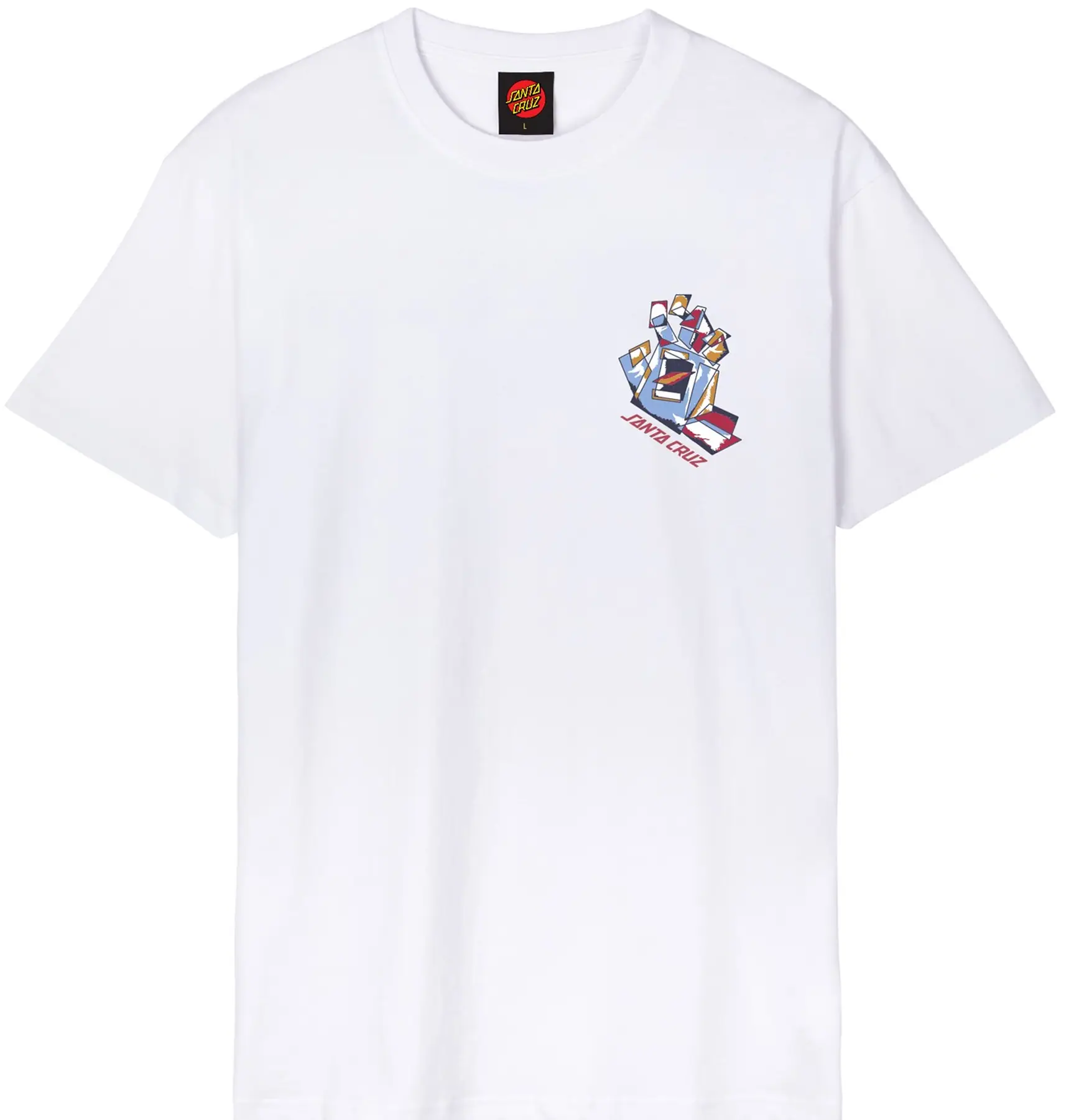 Santa Cruz Screaming Scratched Hand Strip T-Shirt | SkatePro