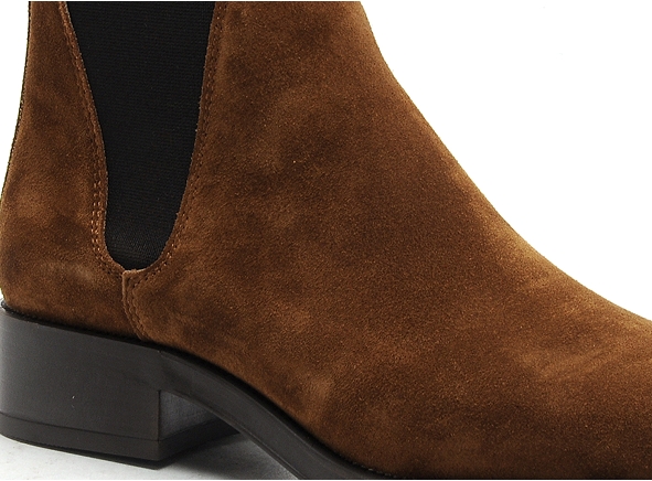 Alpe boots bottine plates femme 2349 marron