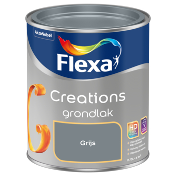 Flexa Creations grondlak grijs 750 ml