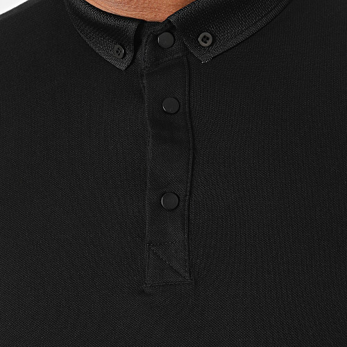 Polo Manches Courtes Noir