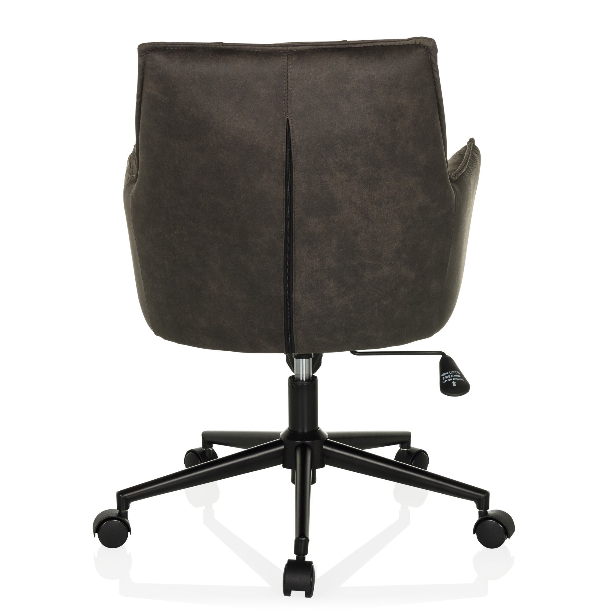 Home Office Bürostuhl SOLAO LIFE Stoff mit Armlehnen hjh LIVING