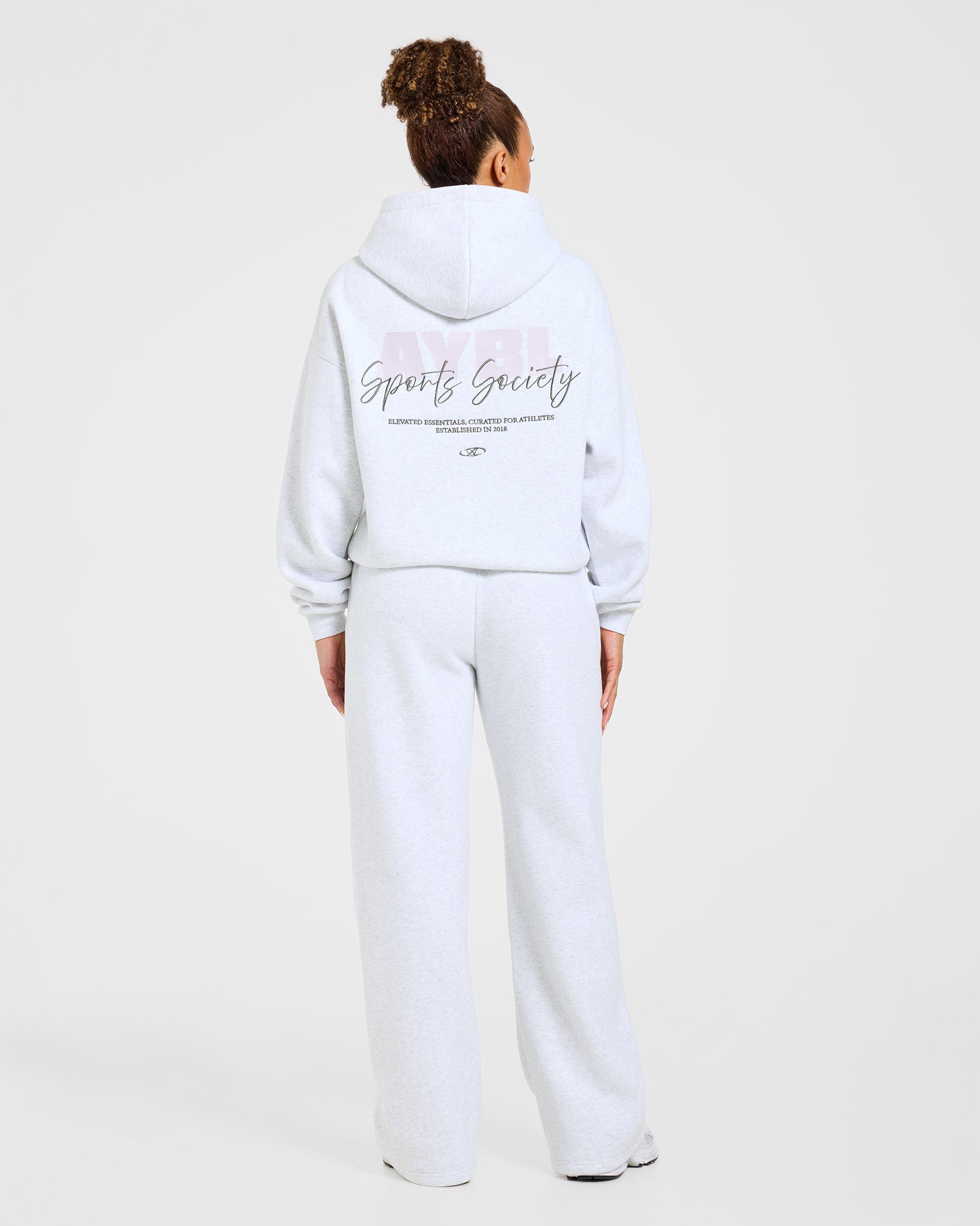 Sports Society Oversized Straight Leg Joggers