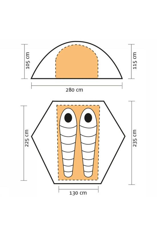 Hilleberg Hilleberg Allak 2-Persoons Koepeltent