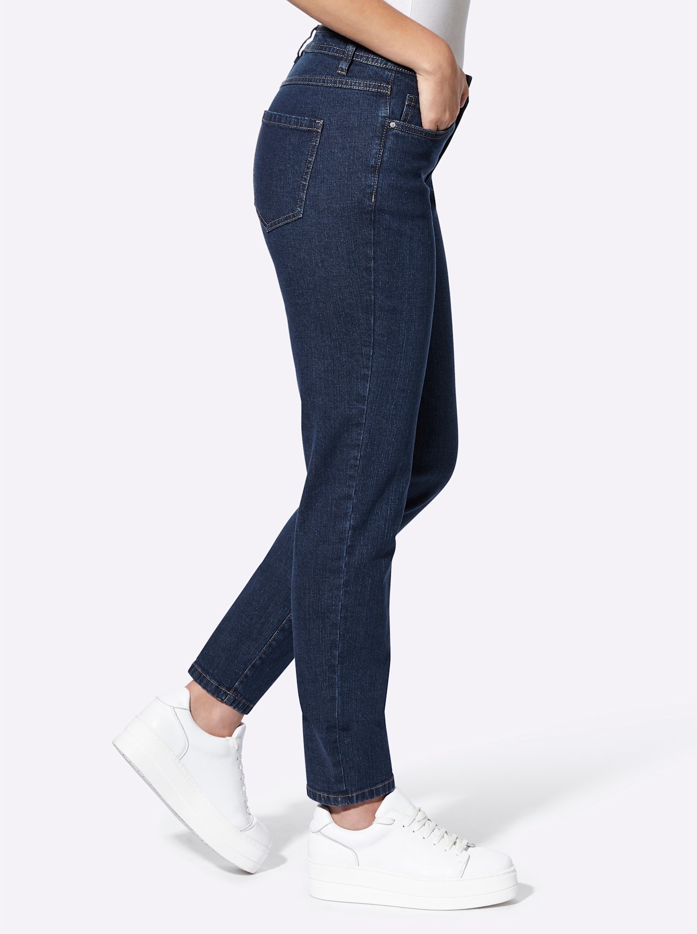 Casual Looks 5-Pocket-Jeans