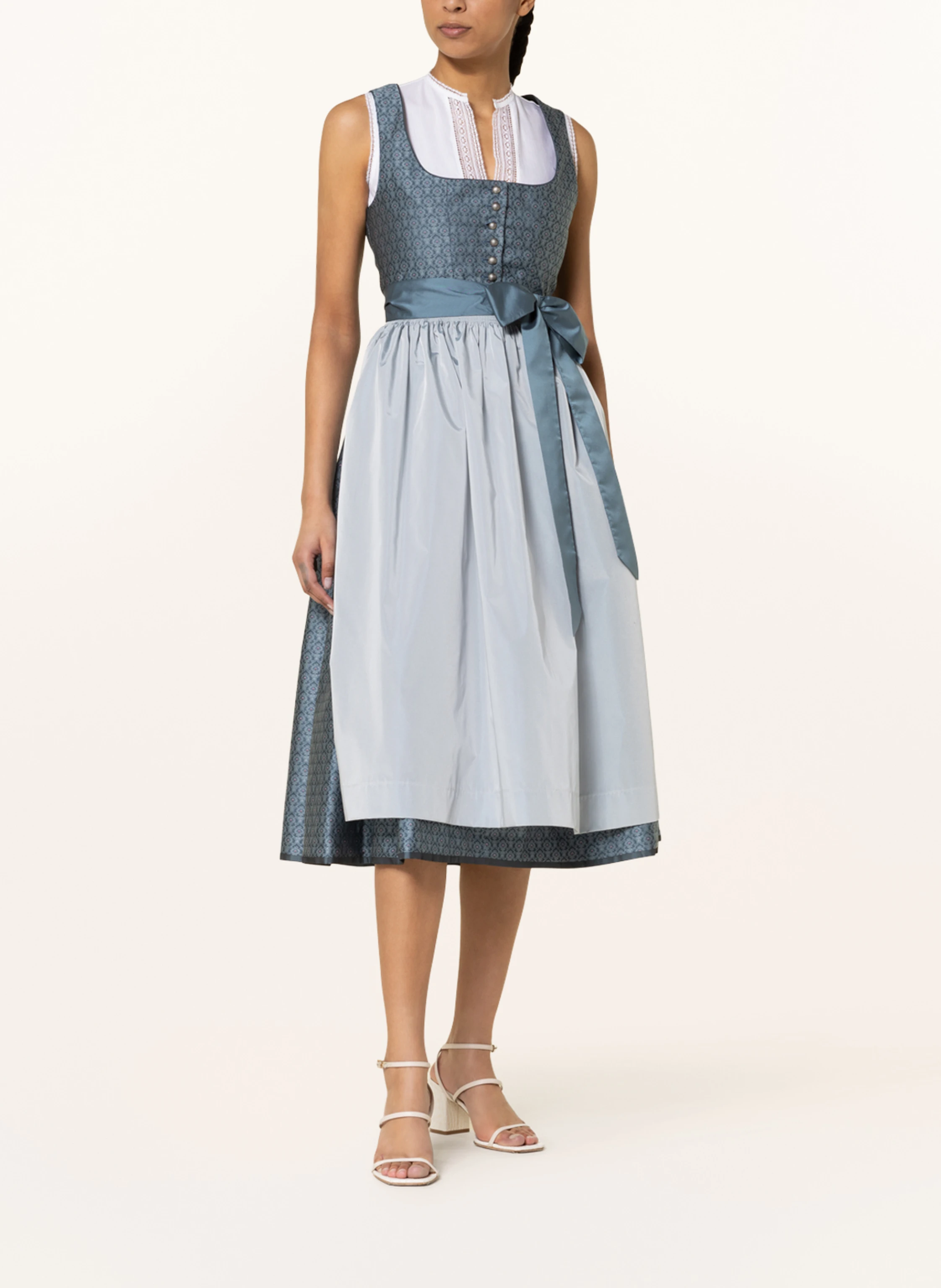 Gottseidank Dirndlbluse ROMY mit Leinen