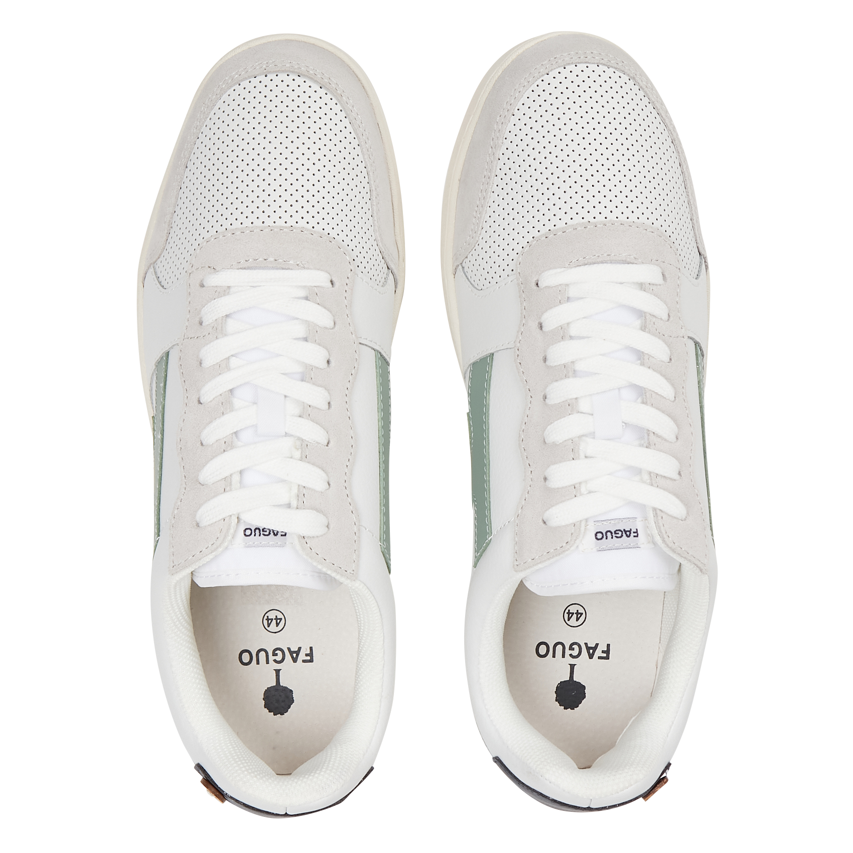 HAZEL - Baskets basses en cuir | Blanc