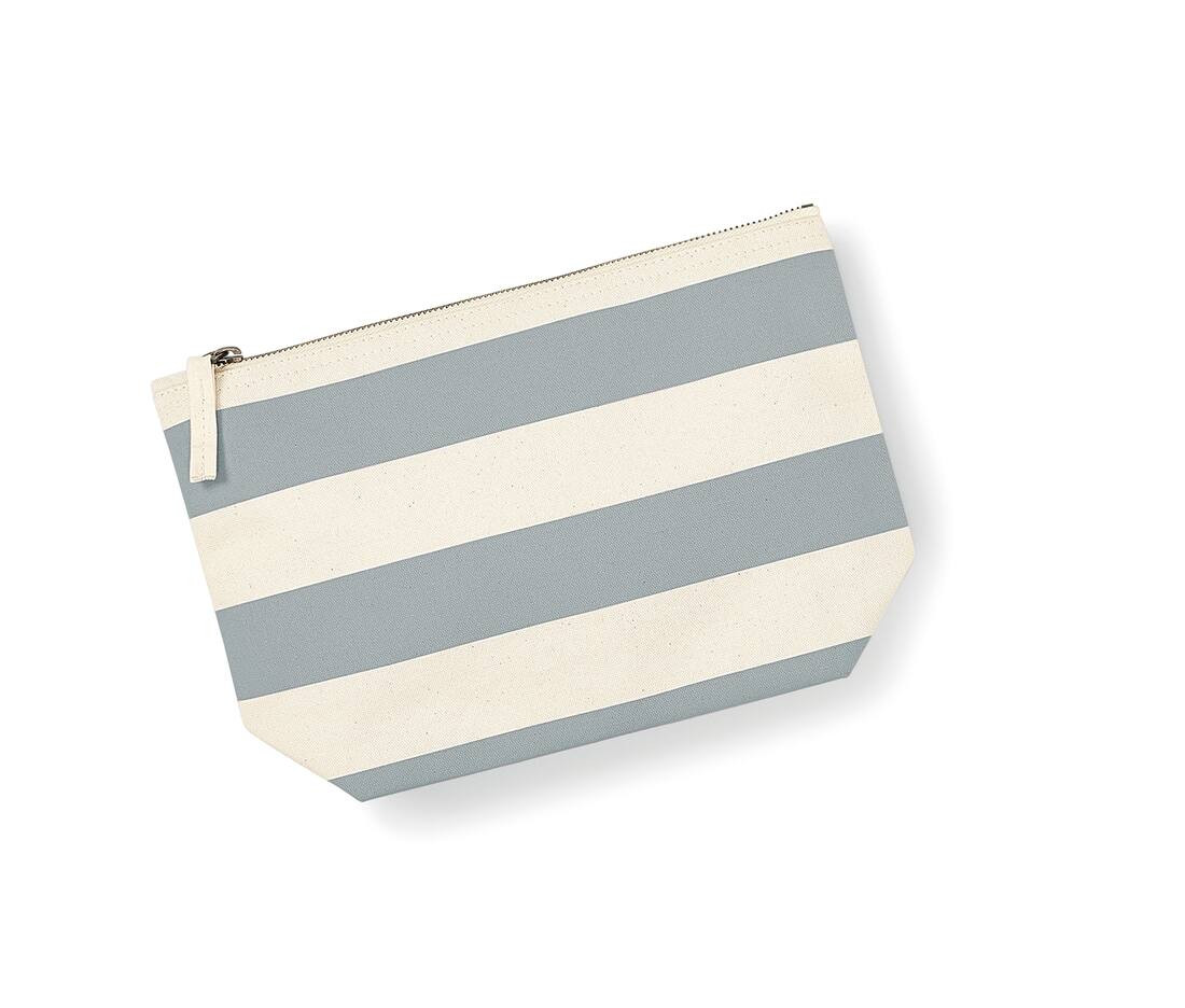 Westford mill WM684 - Sac à Cosmétiques en Coton Rayé Élégant