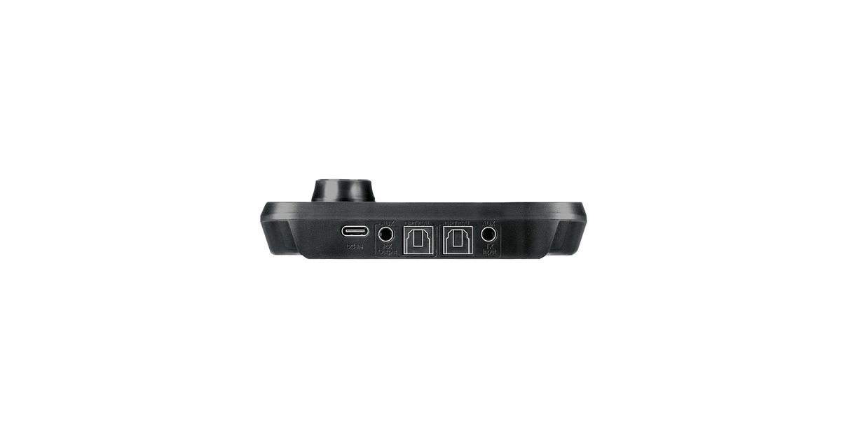 MIXXStreamQ TV Headphones and Audio Transmitter over-ear headset  (Zwart, Bluetooth 5:3)