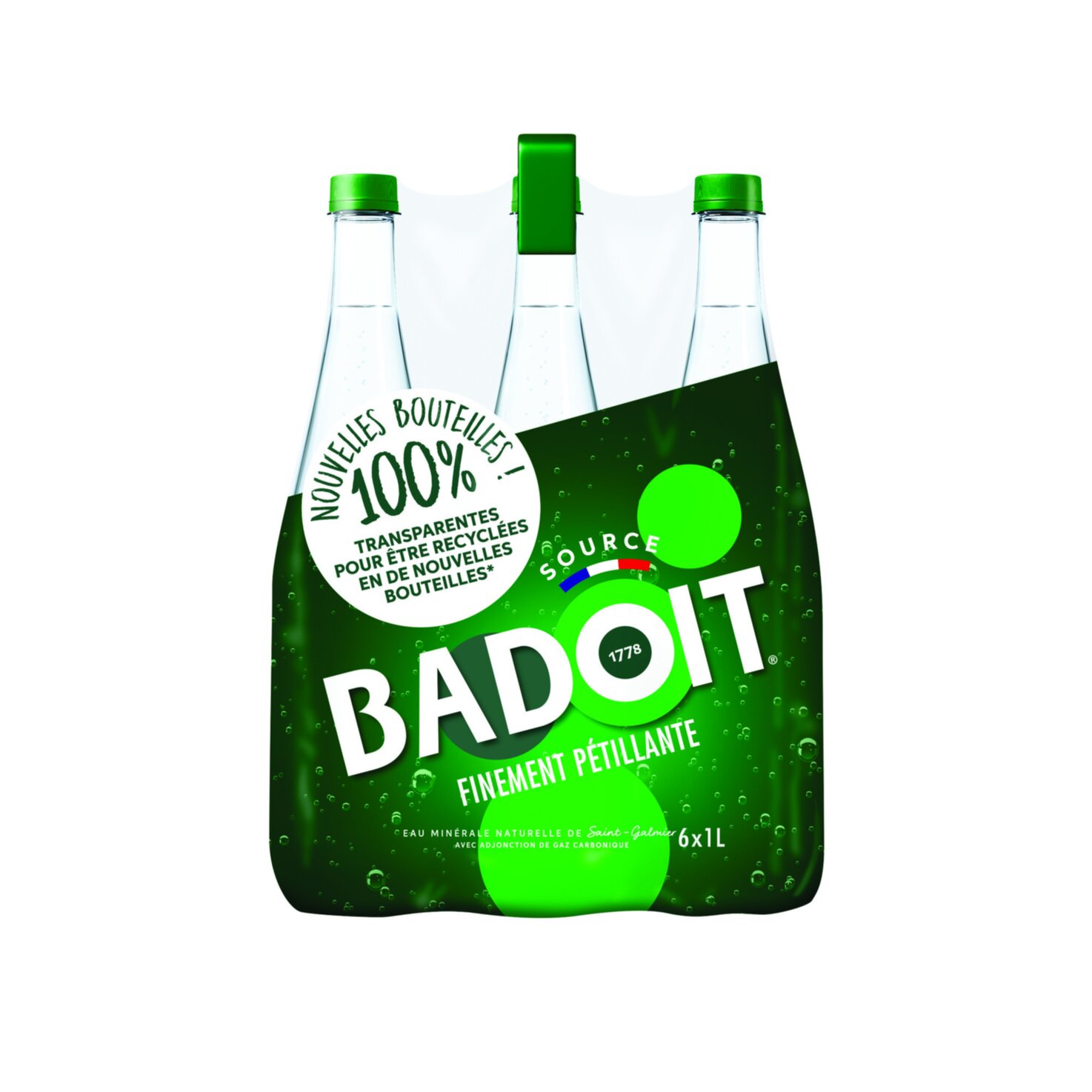 Badoit Mineralwasser mit Kohlensäure 6x1l