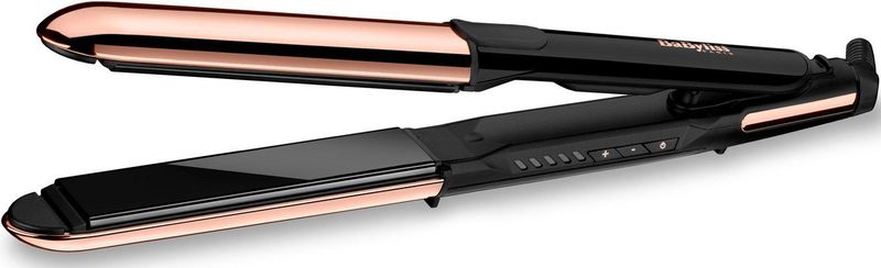 BaByliss - Straight & Curl Brilliance Titanium - Stijltang - 2 in 1 - Extra Lange Platen 28mm