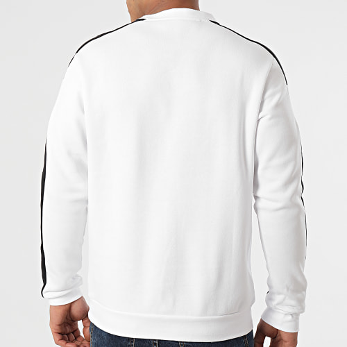 Sweat Crewneck A Bandes SQ21 GT6641 Blanc