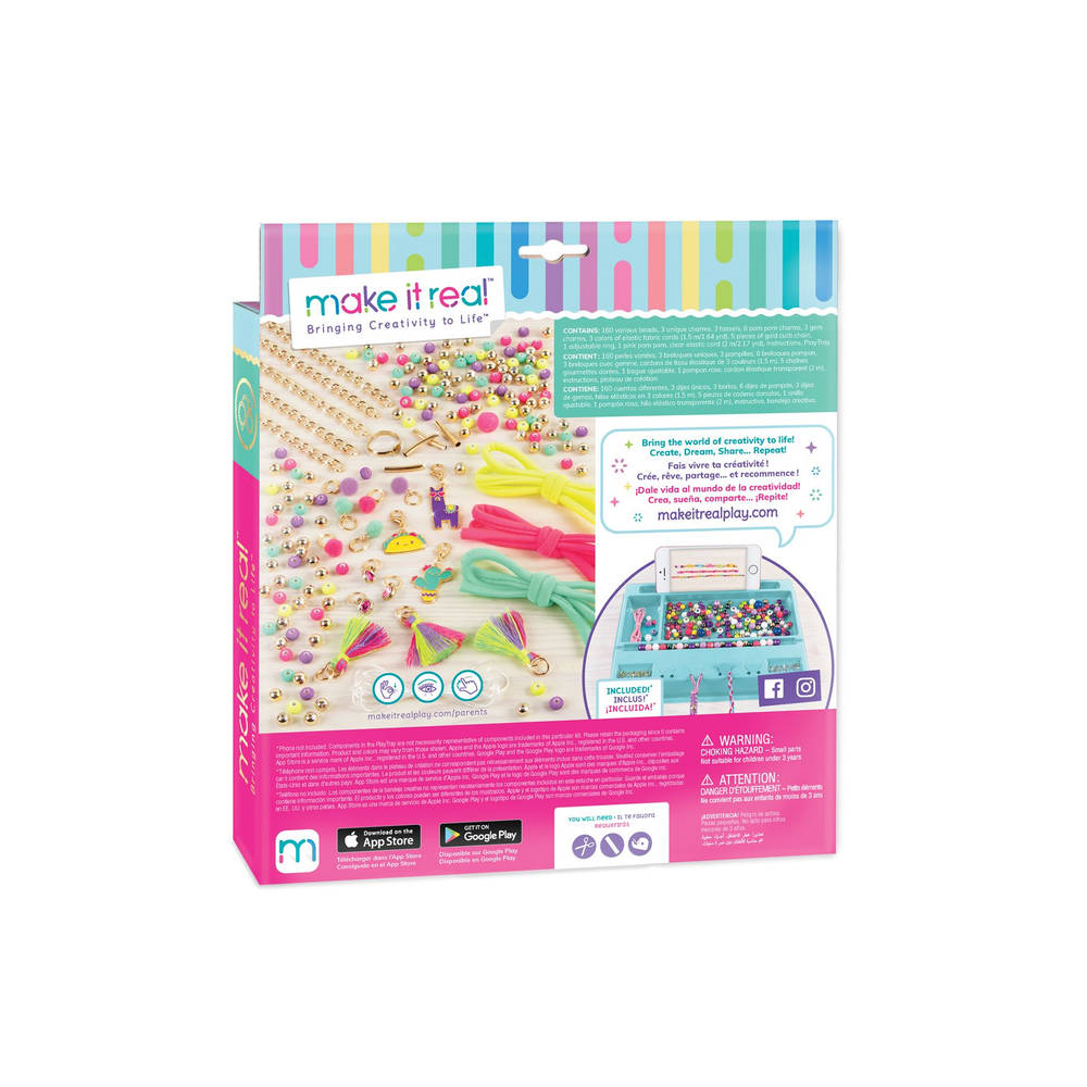 Make it Real neon armbandjes en bedeltjes