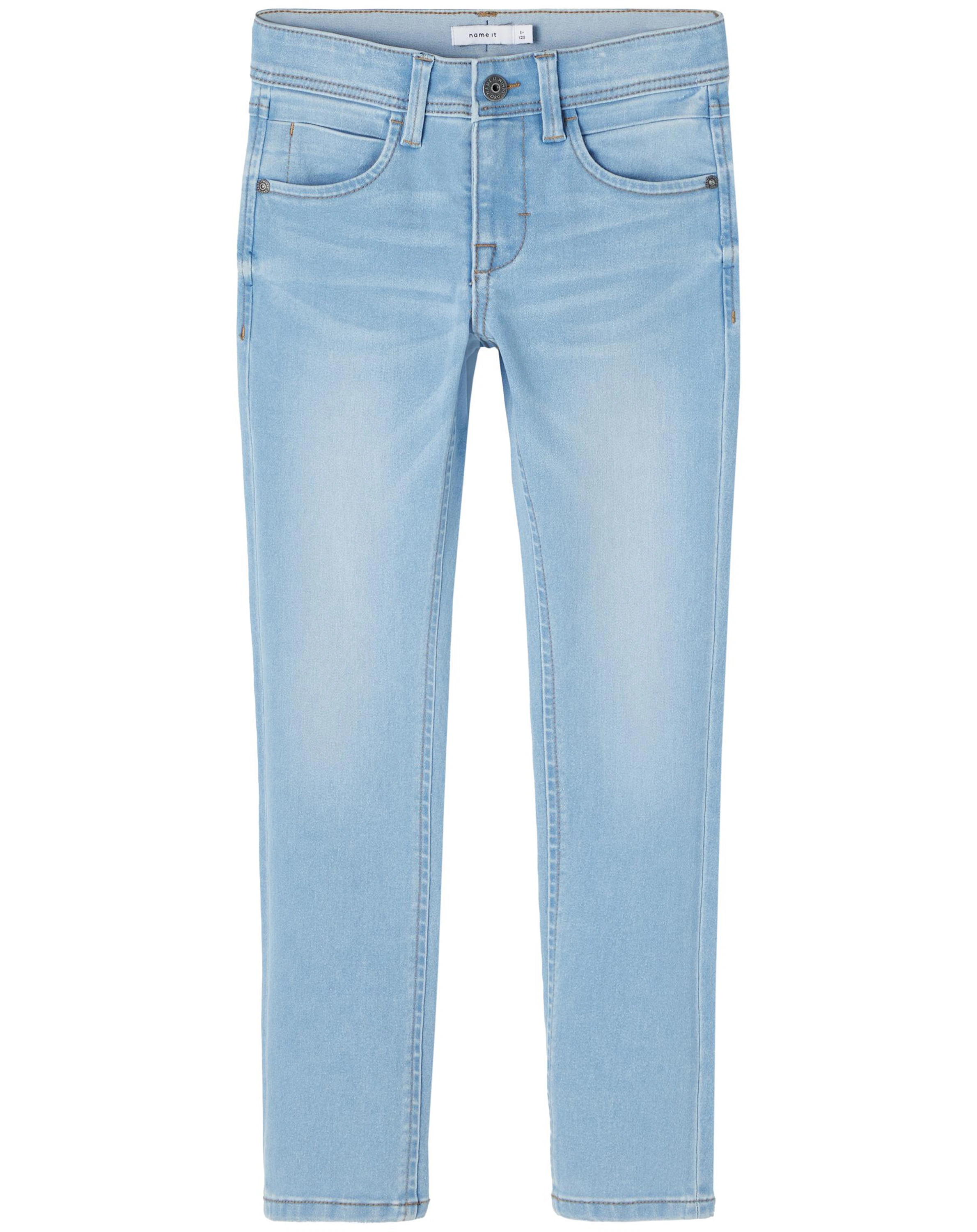 Jeanshose NKMSILAS DNMTAX in light blue
