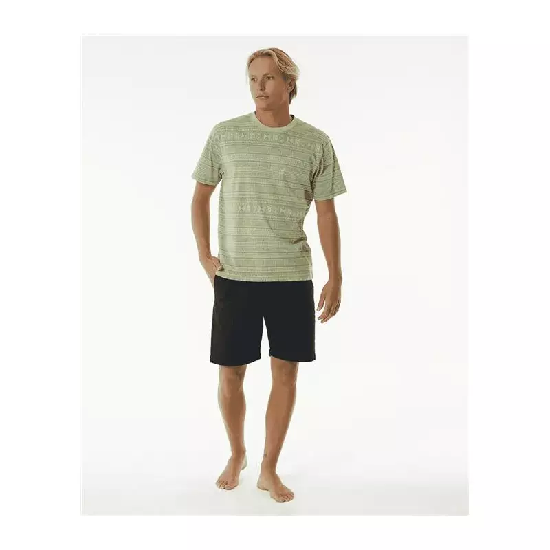 Teeshirt RIPCURL Swc Land Lines Tee Sage