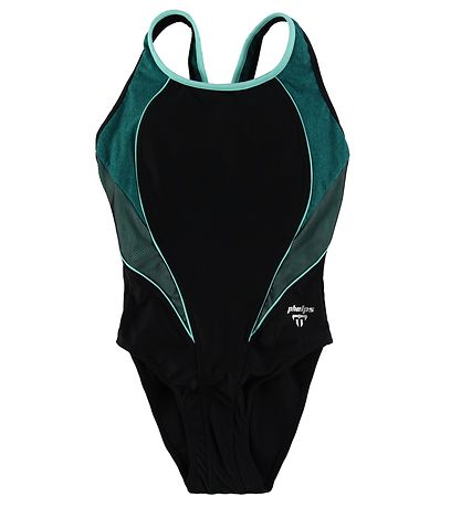 Phelps Badeanzug - Hanoi - Schwarz/Türkis