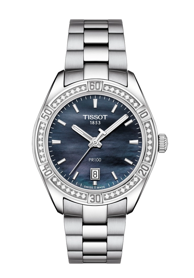 Tissot PR 100 Sport Chic Diamond Damenuhr