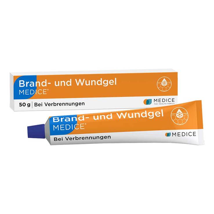 Brand- und Wundgel Medice bei Verbrennungen, 50 g