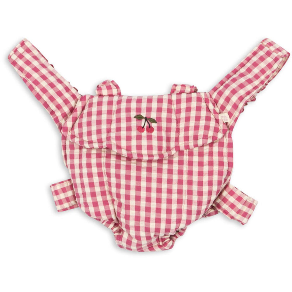 Køb Konges Sløjd Bubblegum Check Dukke Carrier