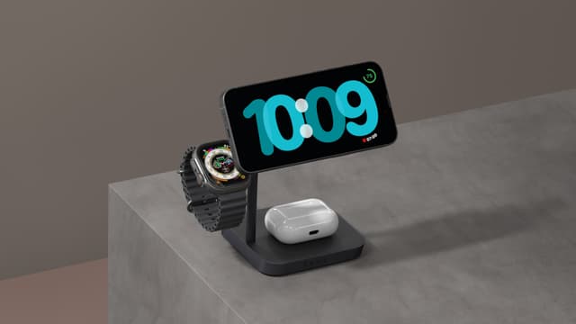 Zens MagSafe 4-i-1 trådløs ladestation