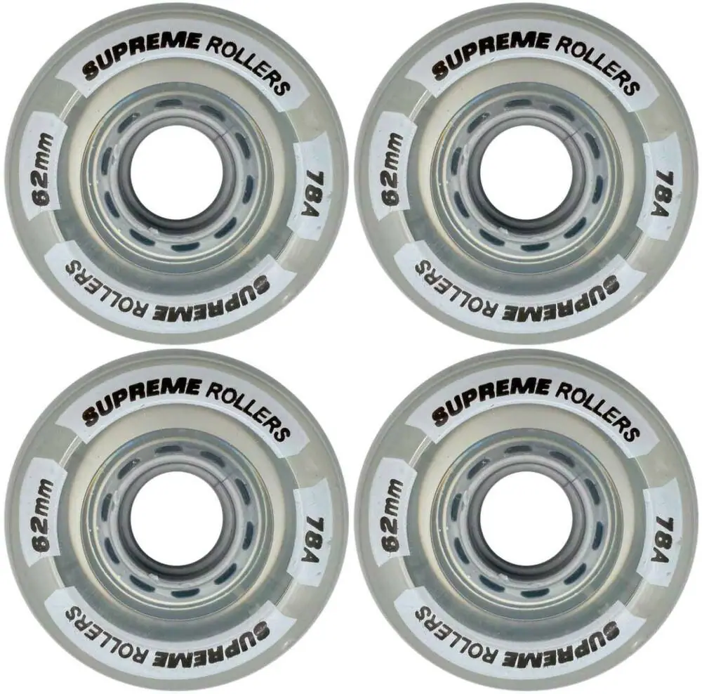 Supreme Rollers Quad Wheels 4-Pak | SkatePro