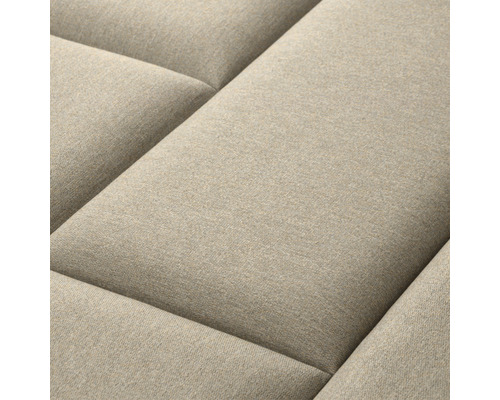 Wandkussen Effen crème-beige geweven look 30 x 60 cm