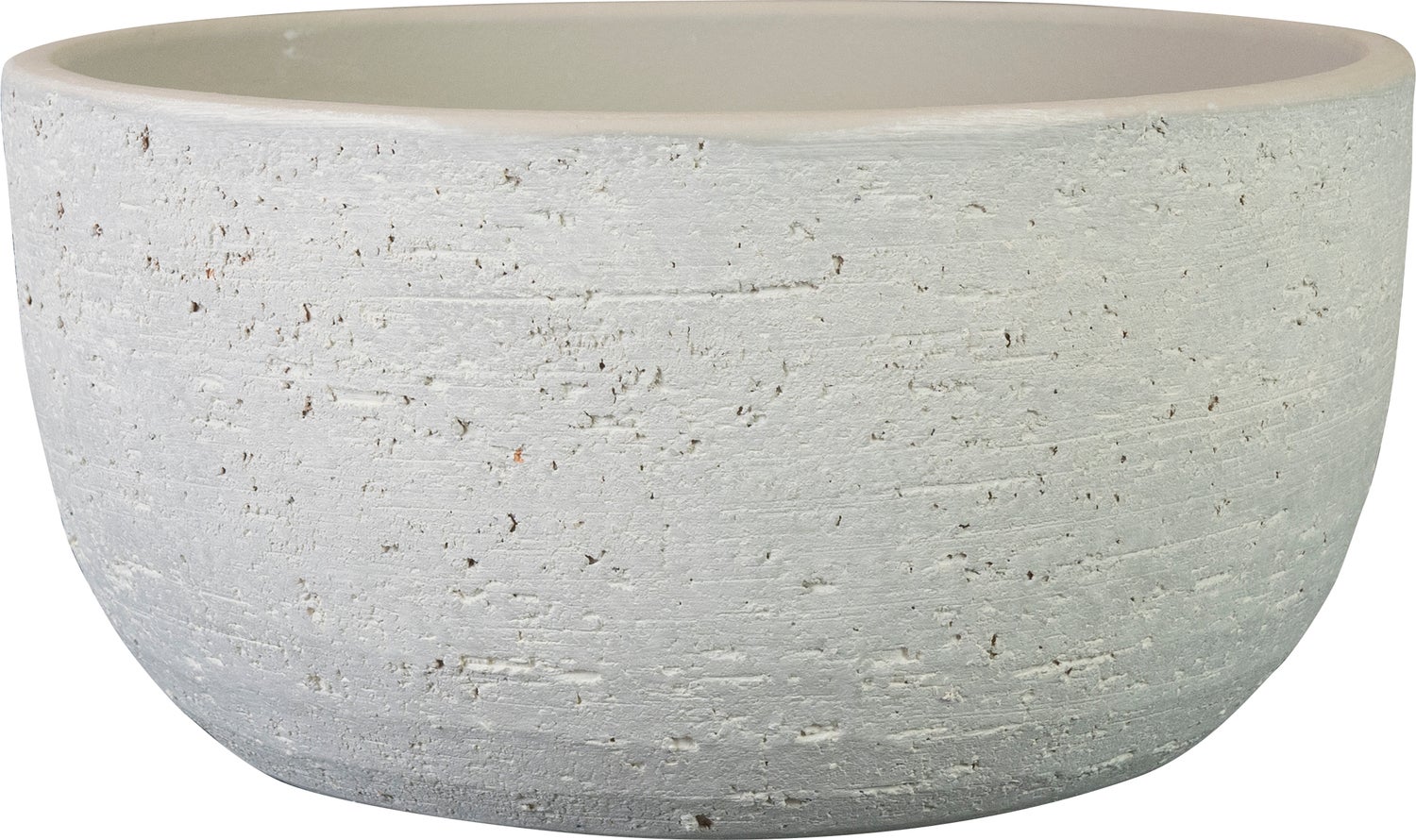 TS plantenschaal Cas grijs D 28 H 13 cm