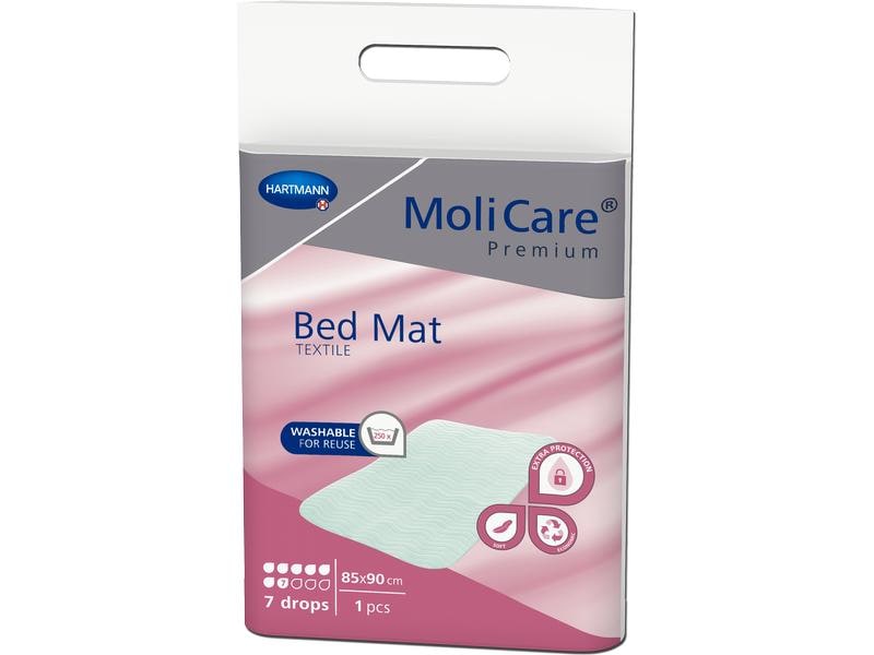 MoliCare Bettschutzeinlage Bed Mat Textile 7 1 Stück Textile Bettschutzeinlagen für komfortablen und weichen Schutz