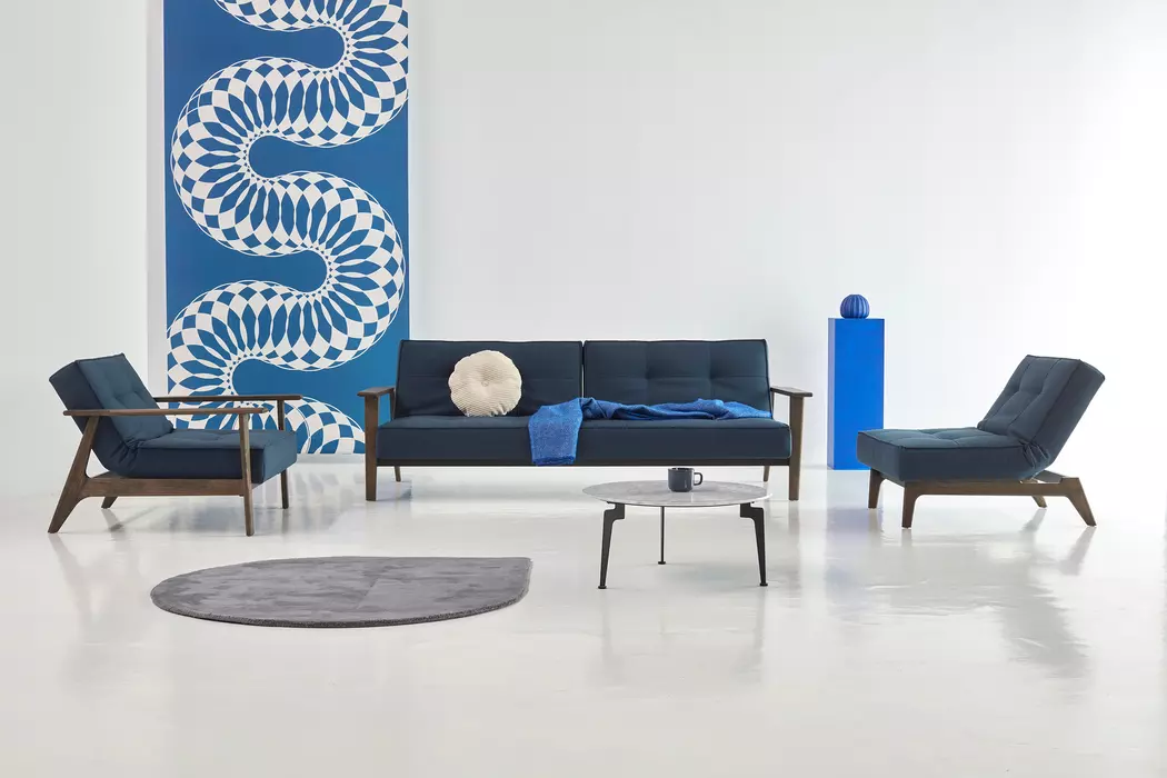 Schlafsofa Splitback Frej Raucheiche
